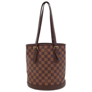 Louis Vuitton Damier Marais Bucket Shoulder Bag